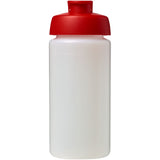 Borraccia sportiva Baseline® Plus da 500 ml con impugnatura e coperchio a scatto personalizzato con logo - Pubblienne