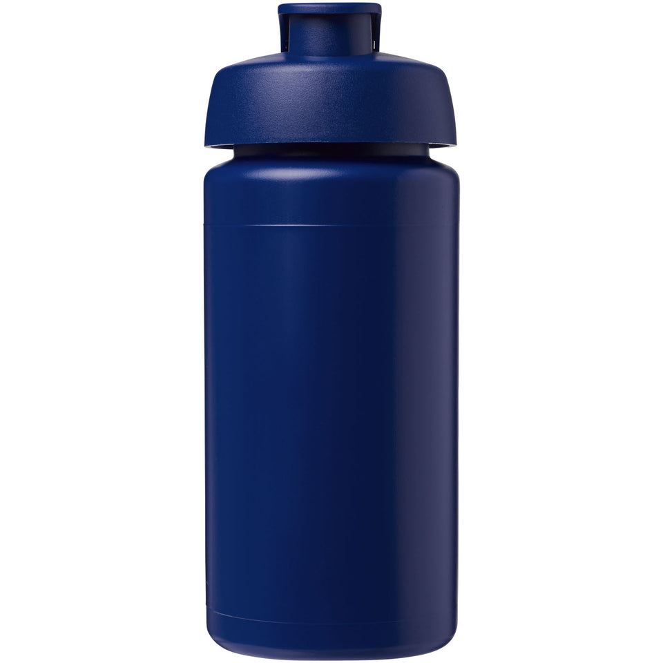 Borraccia sportiva Baseline® Plus da 500 ml con impugnatura e coperchio a scatto personalizzato con logo - Pubblienne