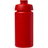 Borraccia sportiva Baseline® Plus da 500 ml con impugnatura e coperchio a scatto personalizzato con logo - Pubblienne