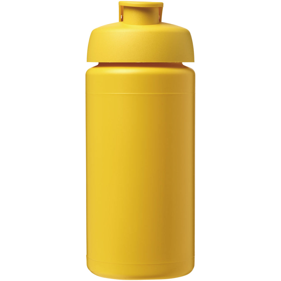 Borraccia sportiva Baseline® Plus da 500 ml con impugnatura e coperchio a scatto personalizzato con logo - Pubblienne