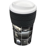 Tazza termica Brite-Americano® da 350 ml con Tyre-grip personalizzato con logo - Pubblienne