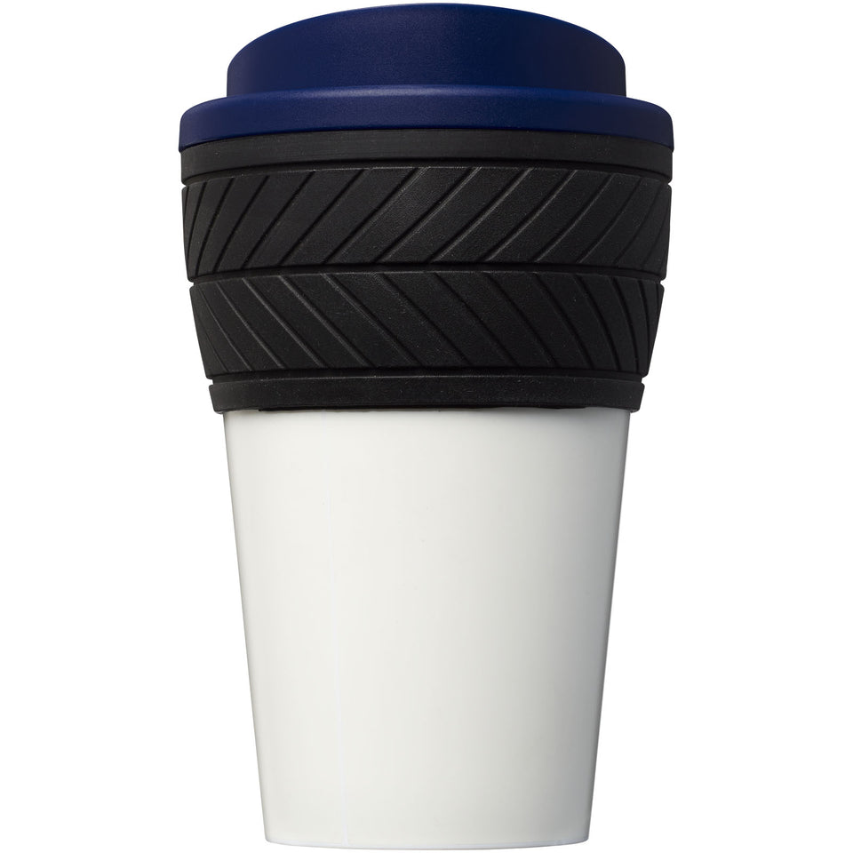 Tazza termica Brite-Americano® da 350 ml con Tyre-grip personalizzato con logo - Pubblienne