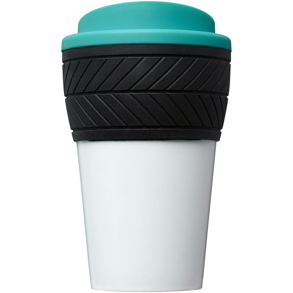 Tazza termica Brite-Americano® da 350 ml con Tyre-grip personalizzato con logo - Pubblienne