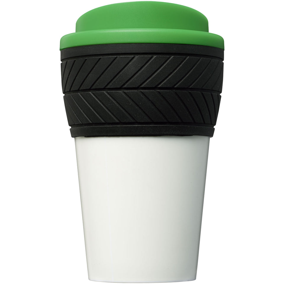 Tazza termica Brite-Americano® da 350 ml con Tyre-grip personalizzato con logo - Pubblienne