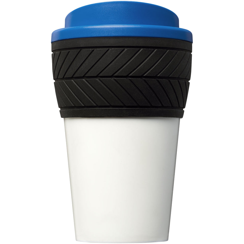 Tazza termica Brite-Americano® da 350 ml con Tyre-grip personalizzato con logo - Pubblienne
