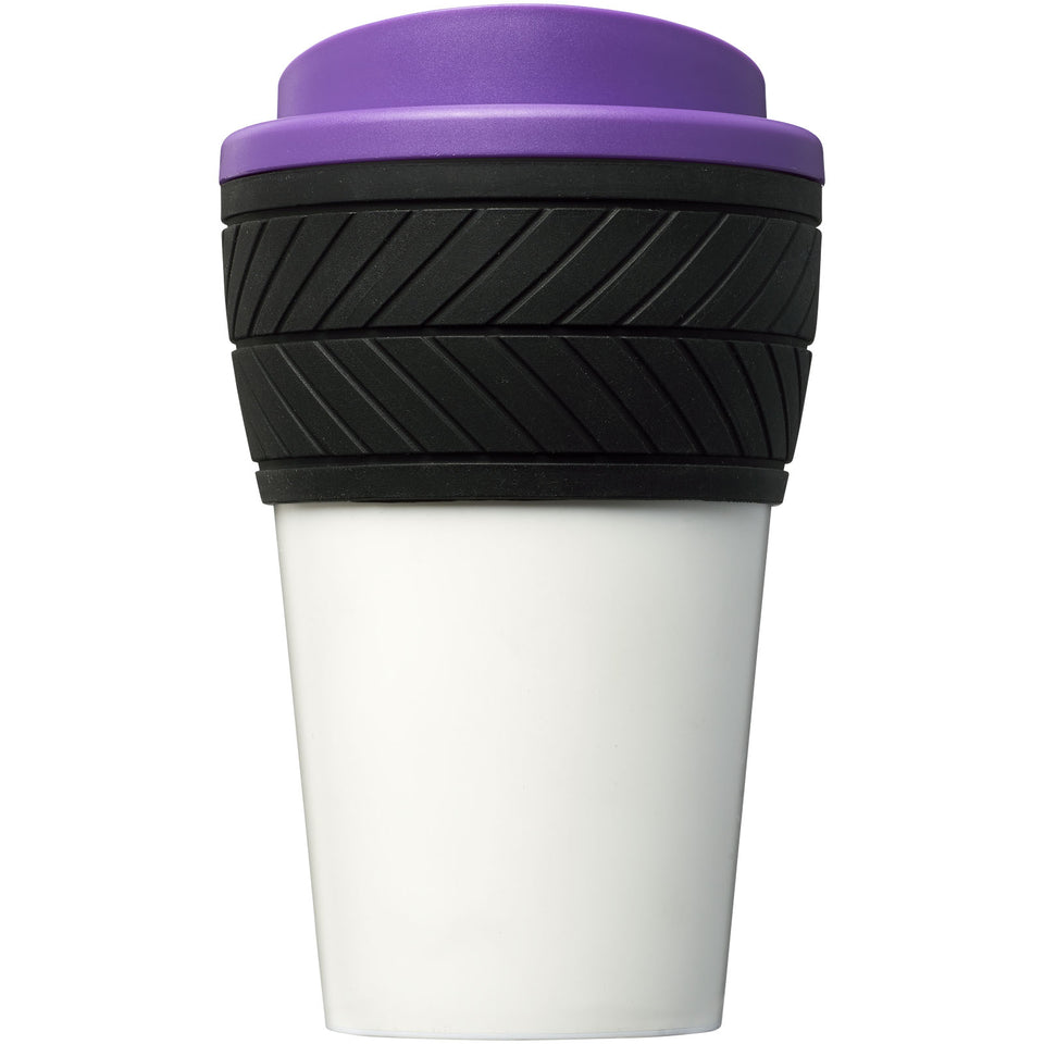 Tazza termica Brite-Americano® da 350 ml con Tyre-grip personalizzato con logo - Pubblienne
