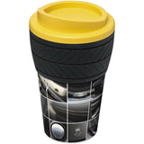 Tazza termica Brite-Americano® da 350 ml con Tyre-grip personalizzato con logo - Pubblienne