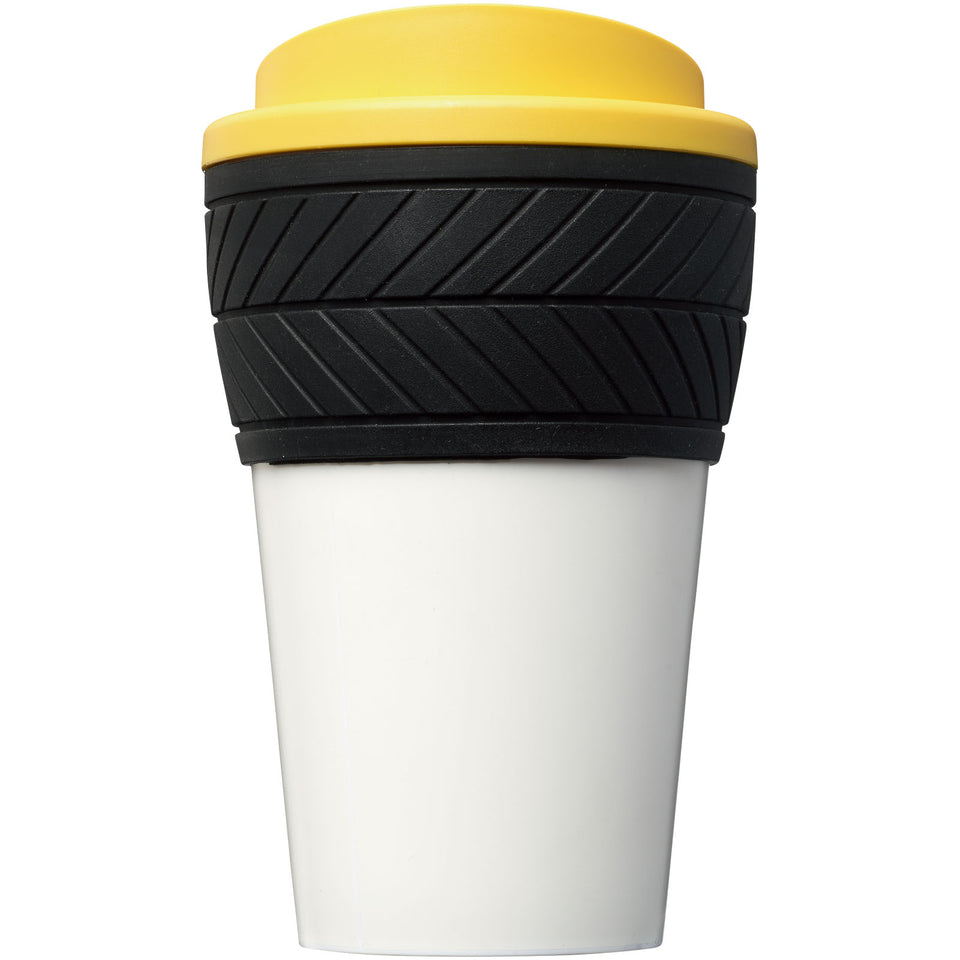 Tazza termica Brite-Americano® da 350 ml con Tyre-grip personalizzato con logo - Pubblienne
