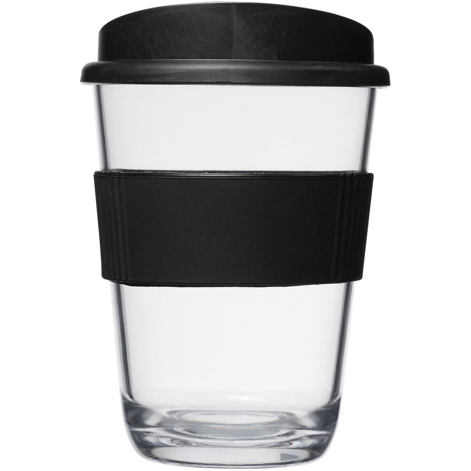Bicchiere Americano® Cortado da 300 ml con impugnatura personalizzato con logo - Pubblienne