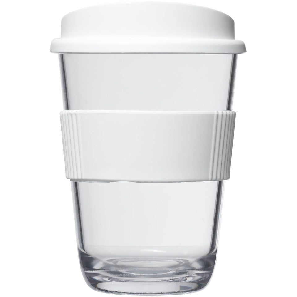 Bicchiere Americano® Cortado da 300 ml con impugnatura personalizzato con logo - Pubblienne