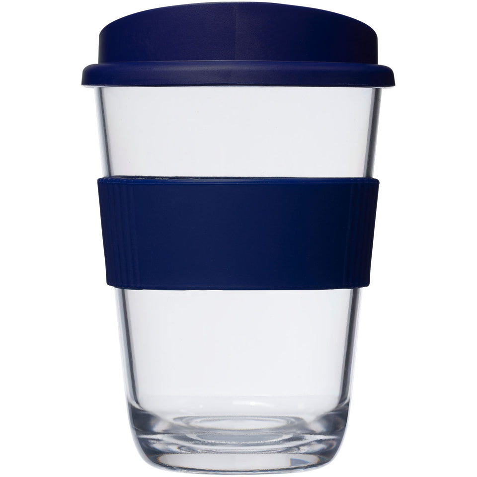 Bicchiere Americano® Cortado da 300 ml con impugnatura personalizzato con logo - Pubblienne