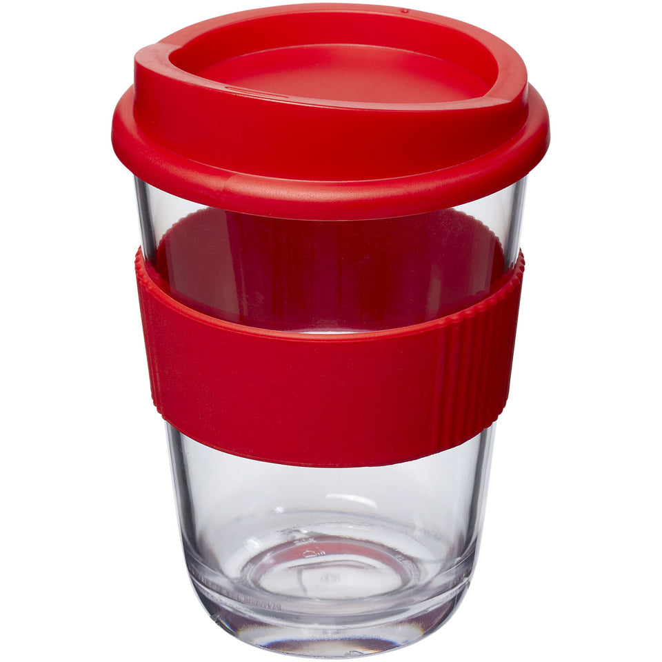 Bicchiere Americano® Cortado da 300 ml con impugnatura personalizzato con logo - Pubblienne