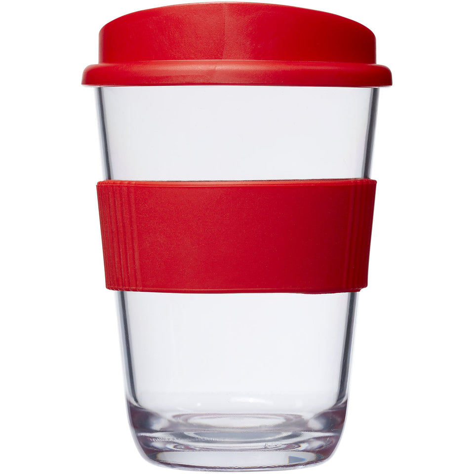 Bicchiere Americano® Cortado da 300 ml con impugnatura personalizzato con logo - Pubblienne