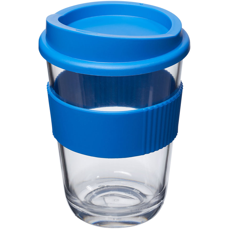 Bicchiere Americano® Cortado da 300 ml con impugnatura personalizzato con logo - Pubblienne