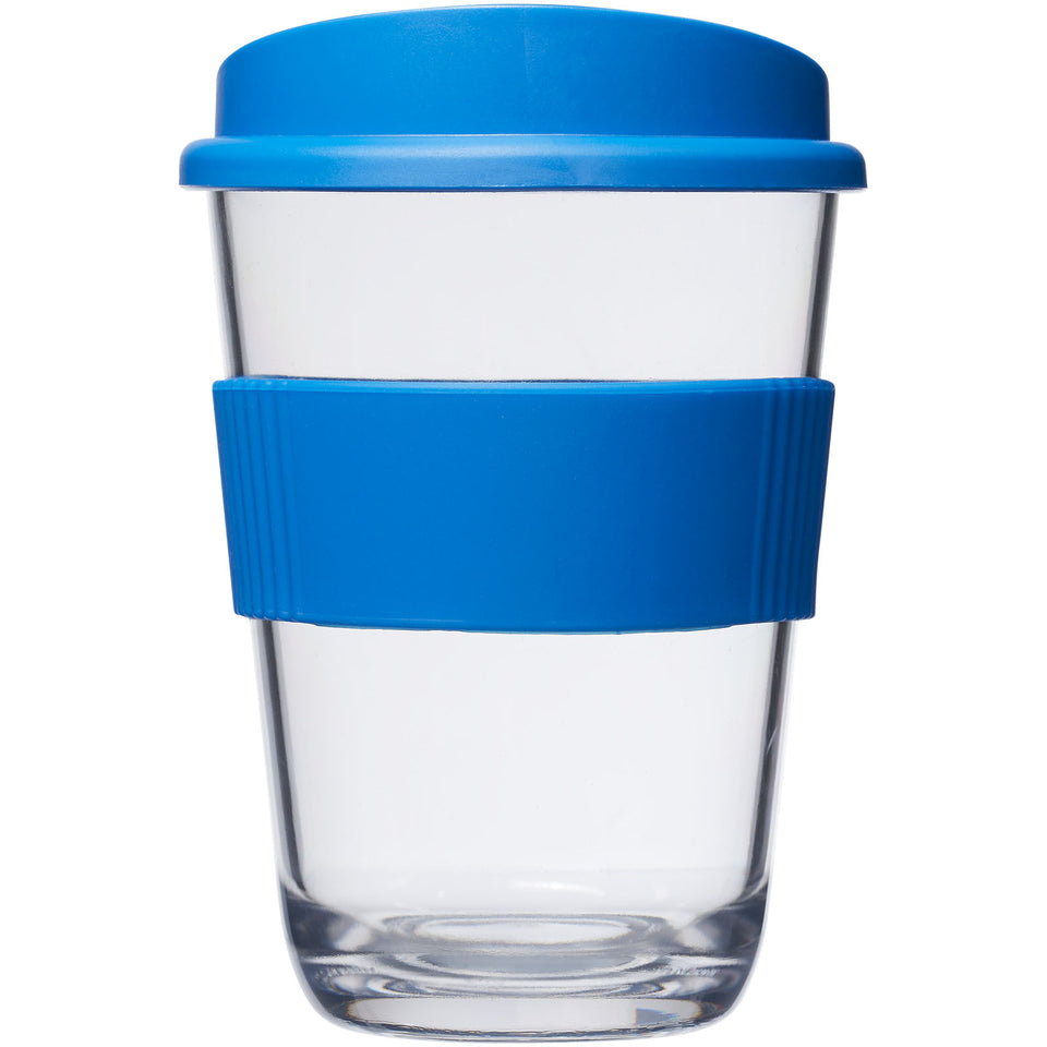 Bicchiere Americano® Cortado da 300 ml con impugnatura personalizzato con logo - Pubblienne
