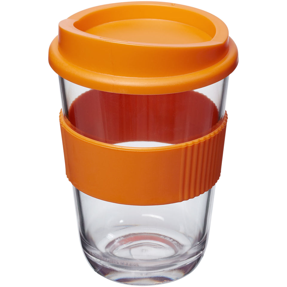 Bicchiere Americano® Cortado da 300 ml con impugnatura personalizzato con logo - Pubblienne