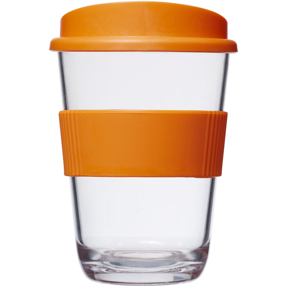Bicchiere Americano® Cortado da 300 ml con impugnatura personalizzato con logo - Pubblienne