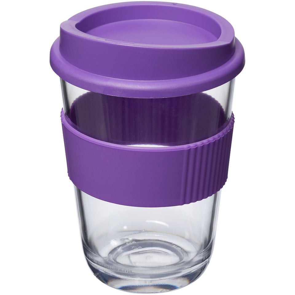 Bicchiere Americano® Cortado da 300 ml con impugnatura personalizzato con logo - Pubblienne