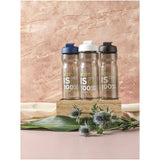 Borraccia sportiva H2O Active® Eco POP Base da 650 ml personalizzato con logo - Pubblienne