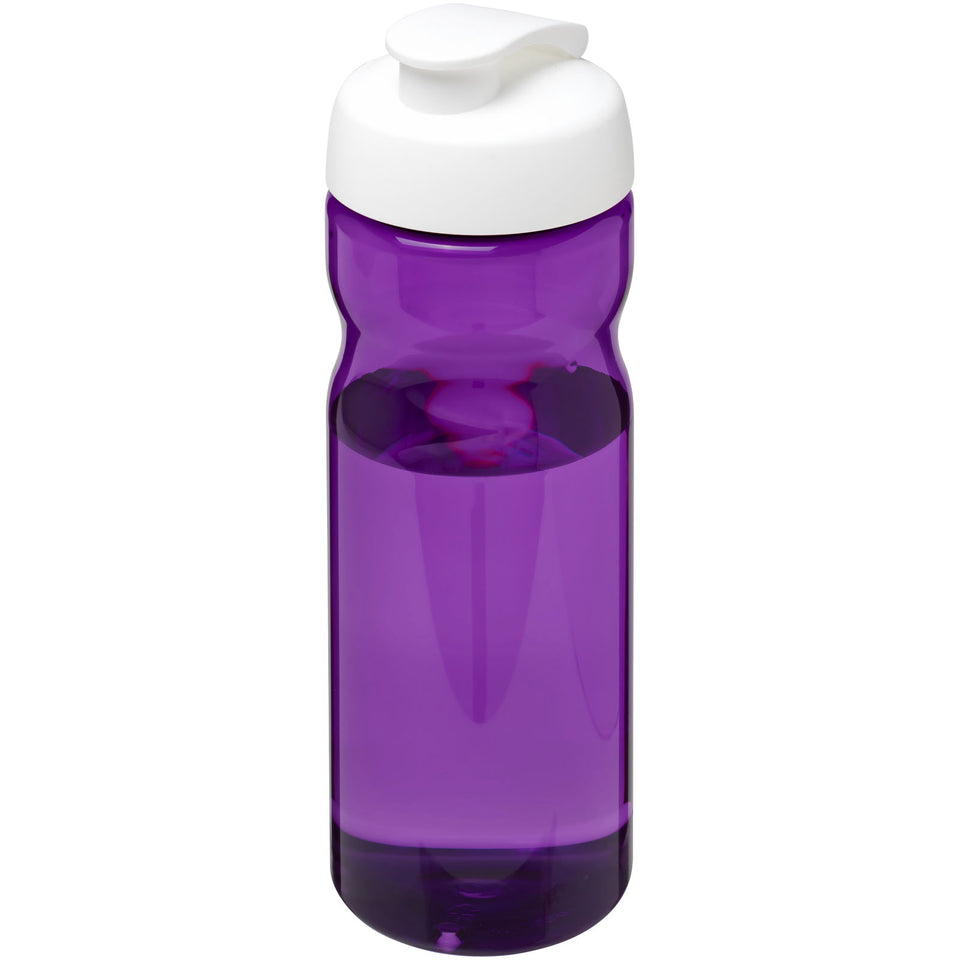 Borraccia sportiva H2O Active® Eco POP Base da 650 ml personalizzato con logo - Pubblienne