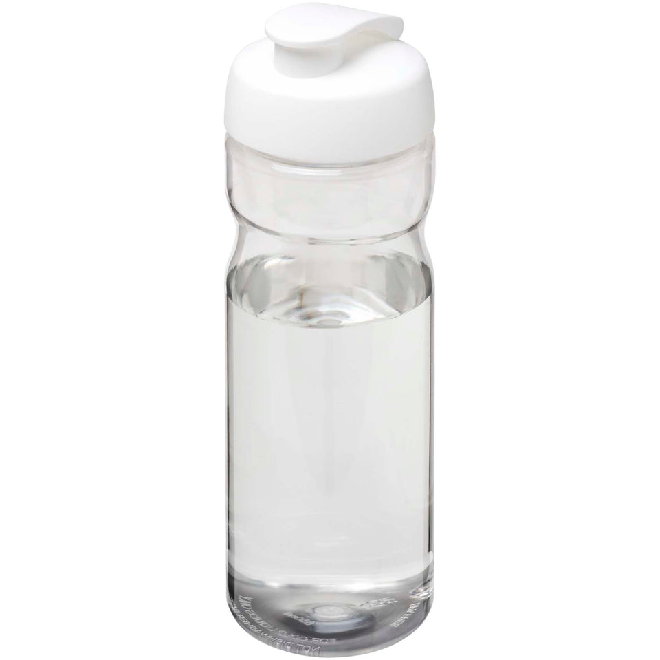 Borraccia sportiva H2O Active® Eco POP Base da 650 ml personalizzato con logo - Pubblienne
