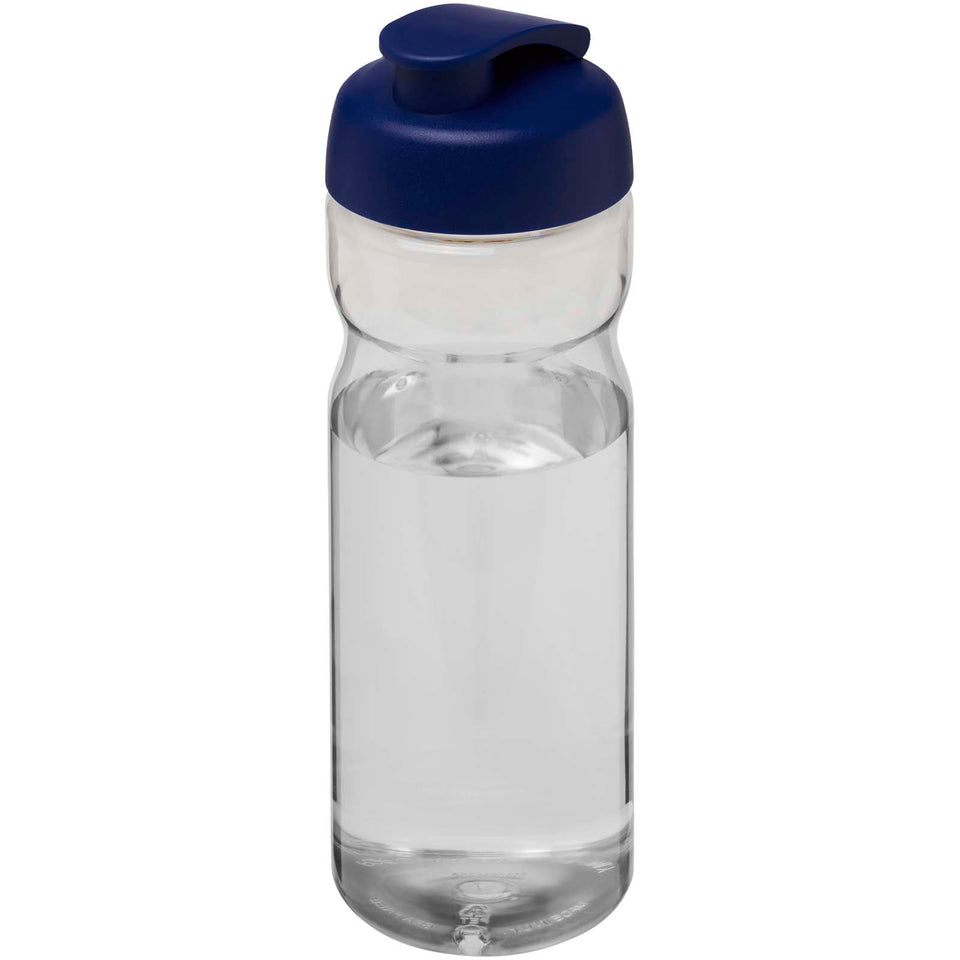 Borraccia sportiva H2O Active® Eco POP Base da 650 ml personalizzato con logo - Pubblienne