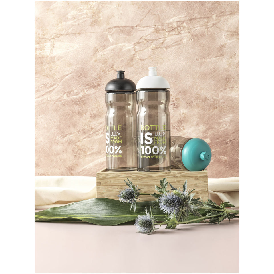 Borraccia sportiva H2O Active® Eco Base da 650 ml con coperchio a cupola personalizzato con logo - Pubblienne