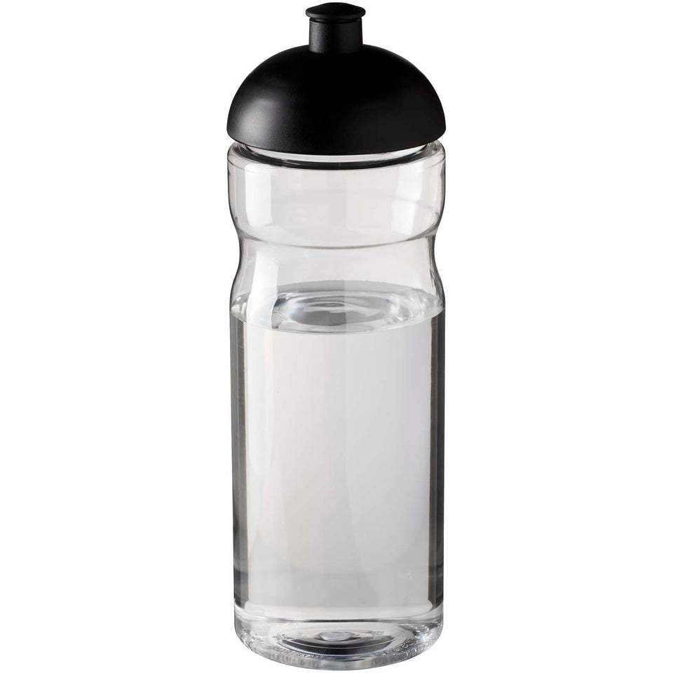 Borraccia sportiva H2O Active® Eco Base da 650 ml con coperchio a cupola personalizzato con logo - Pubblienne