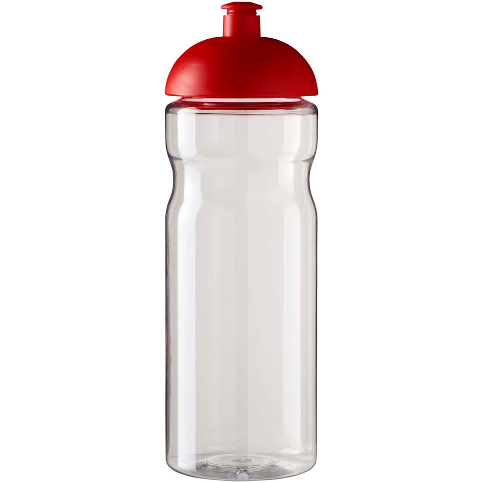 Borraccia sportiva H2O Active® Eco Base da 650 ml con coperchio a cupola personalizzato con logo - Pubblienne