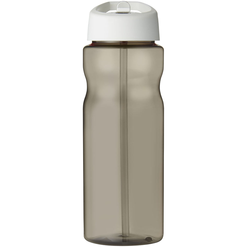 Borraccia sportiva H2O Active® Eco Base da 650 ml con coperchio con beccuccio personalizzato con logo - Pubblienne