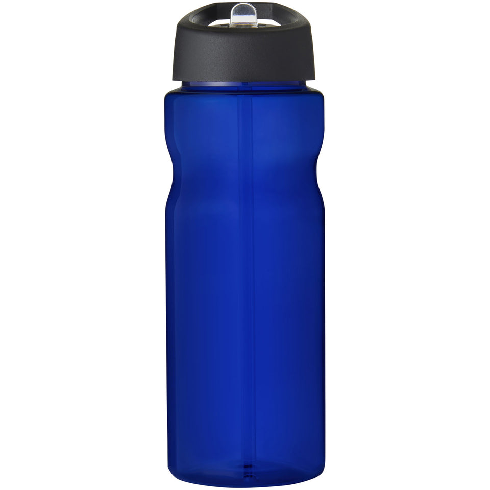Borraccia sportiva H2O Active® Eco Base da 650 ml con coperchio con beccuccio personalizzato con logo - Pubblienne