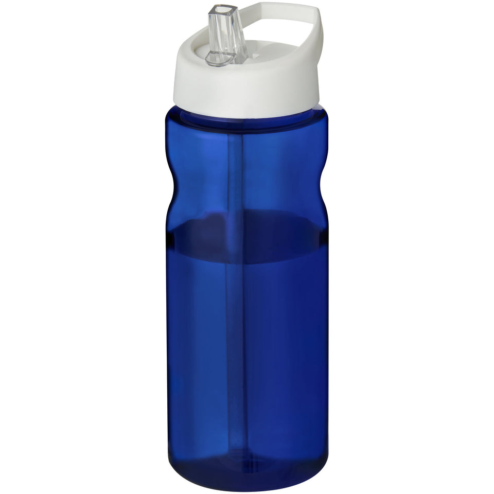 Borraccia sportiva H2O Active® Eco Base da 650 ml con coperchio con beccuccio personalizzato con logo - Pubblienne