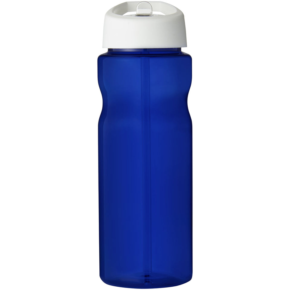 Borraccia sportiva H2O Active® Eco Base da 650 ml con coperchio con beccuccio personalizzato con logo - Pubblienne