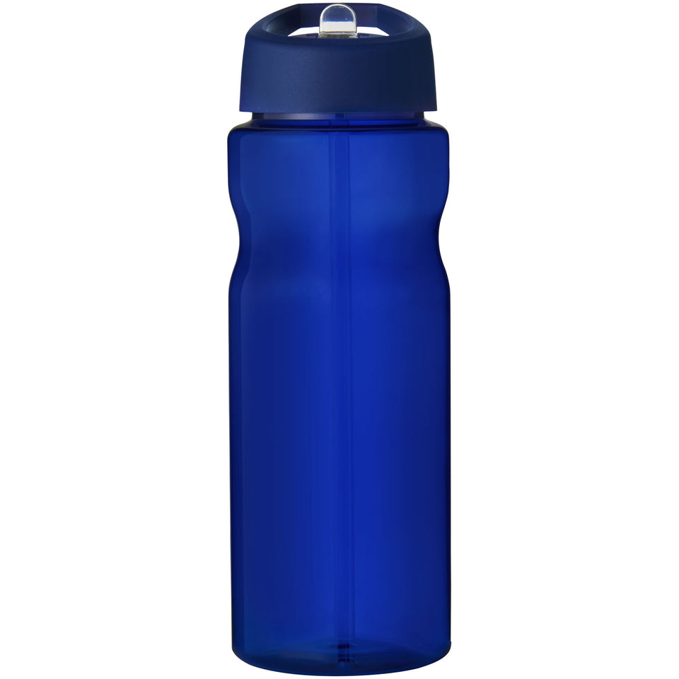 Borraccia sportiva H2O Active® Eco Base da 650 ml con coperchio con beccuccio personalizzato con logo - Pubblienne