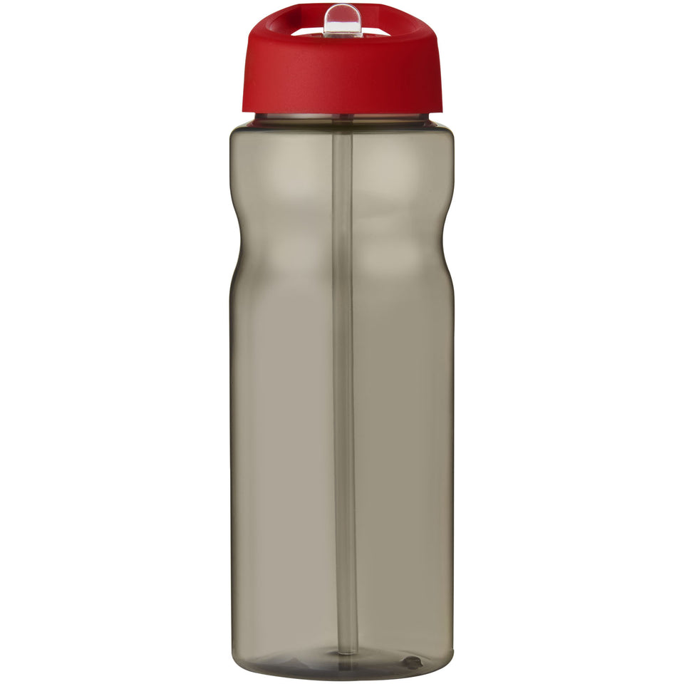 Borraccia sportiva H2O Active® Eco Base da 650 ml con coperchio con beccuccio personalizzato con logo - Pubblienne