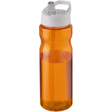 Borraccia sportiva H2O Active® Eco Base da 650 ml con coperchio con beccuccio personalizzato con logo - Pubblienne