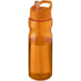 Borraccia sportiva H2O Active® Eco Base da 650 ml con coperchio con beccuccio personalizzato con logo - Pubblienne
