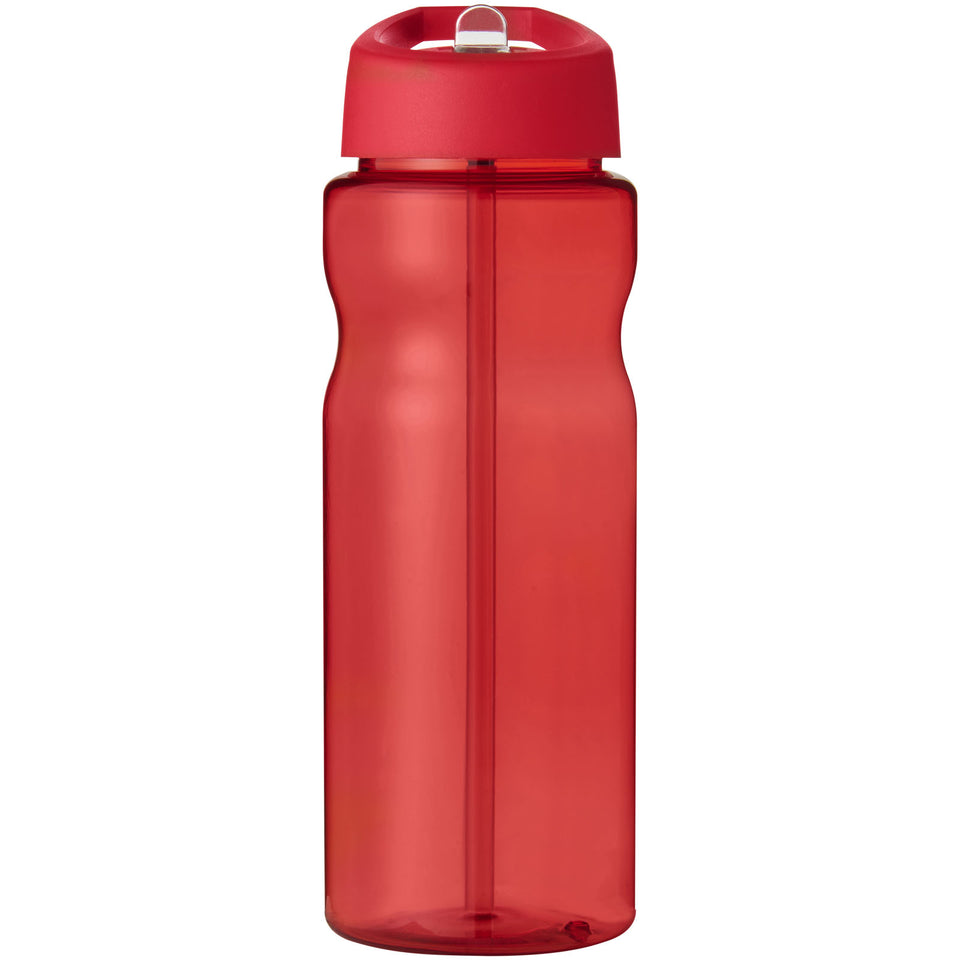 Borraccia sportiva H2O Active® Eco Base da 650 ml con coperchio con beccuccio personalizzato con logo - Pubblienne