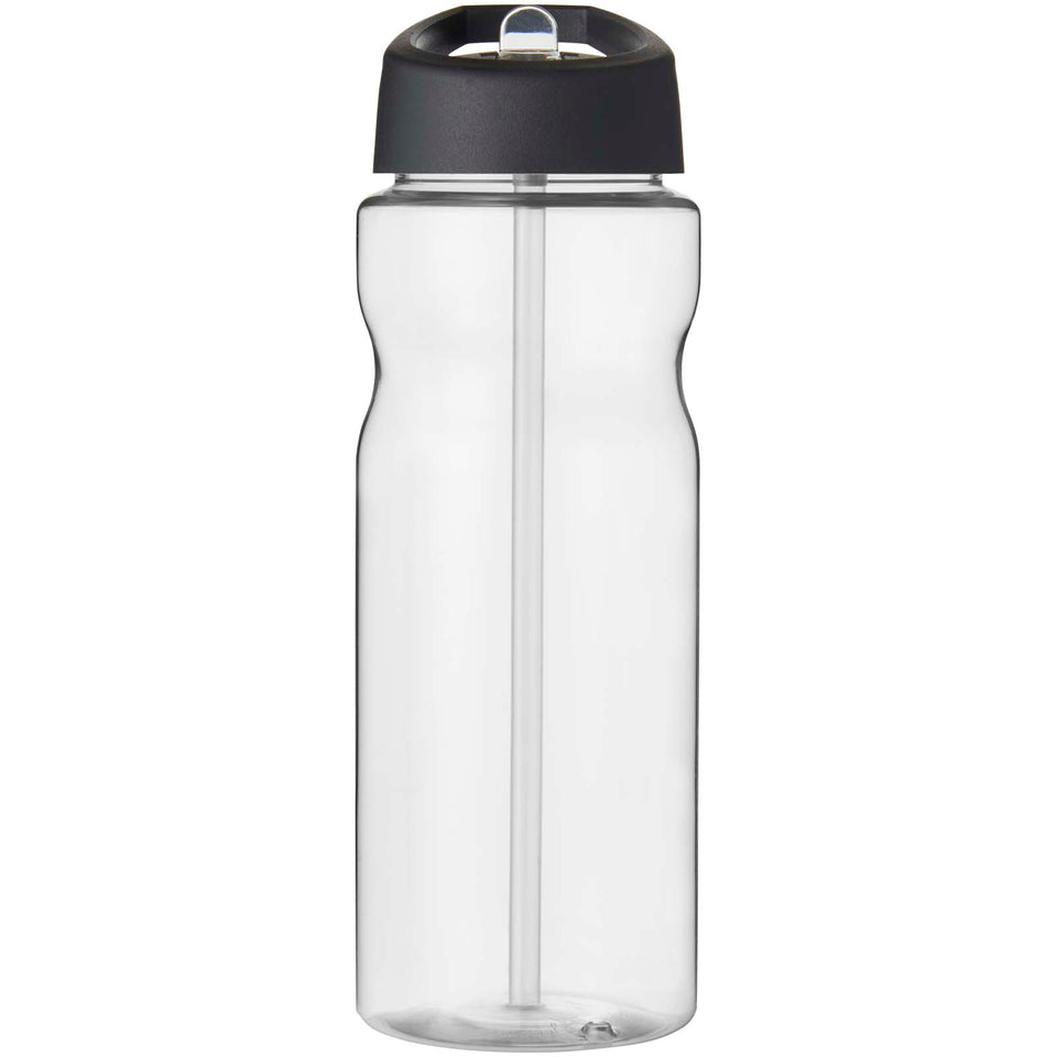 Borraccia sportiva H2O Active® Eco Base da 650 ml con coperchio con beccuccio personalizzato con logo - Pubblienne