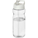 Borraccia sportiva H2O Active® Eco Base da 650 ml con coperchio con beccuccio personalizzato con logo - Pubblienne