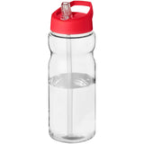 Borraccia sportiva H2O Active® Eco Base da 650 ml con coperchio con beccuccio personalizzato con logo - Pubblienne