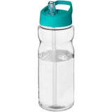 Borraccia sportiva H2O Active® Eco Base da 650 ml con coperchio con beccuccio personalizzato con logo - Pubblienne