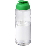 Borraccia sportiva da 1 litro con coperchio a scatto H2O Active® Big Base personalizzato con logo - Pubblienne