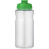Borraccia sportiva da 1 litro con coperchio a scatto H2O Active® Big Base personalizzato con logo - Pubblienne