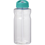 Borraccia sportiva da 1 litro con coperchio a beccuccio H2O Active® Big Base personalizzato con logo - Pubblienne