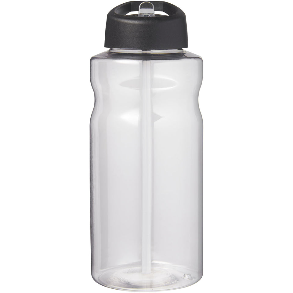 Borraccia sportiva da 1 litro con coperchio a beccuccio H2O Active® Big Base personalizzato con logo - Pubblienne