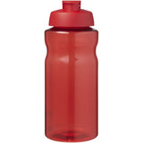Borraccia sportiva da 1 litro con coperchio a scatto H2O Active® Eco Big Base personalizzato con logo - Pubblienne