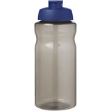 Borraccia sportiva da 1 litro con coperchio a scatto H2O Active® Eco Big Base personalizzato con logo - Pubblienne
