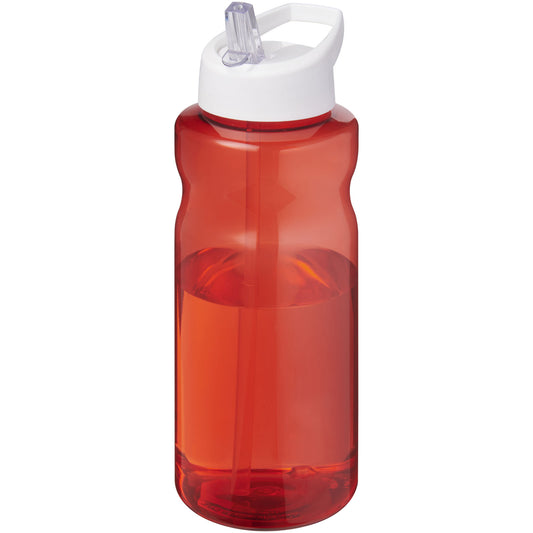 Borraccia sportiva con coperchio a beccuccio da 1 litro H2O Active® Eco Big Base personalizzato con logo - Pubblienne
