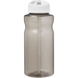 Borraccia sportiva con coperchio a beccuccio da 1 litro H2O Active® Eco Big Base personalizzato con logo - Pubblienne